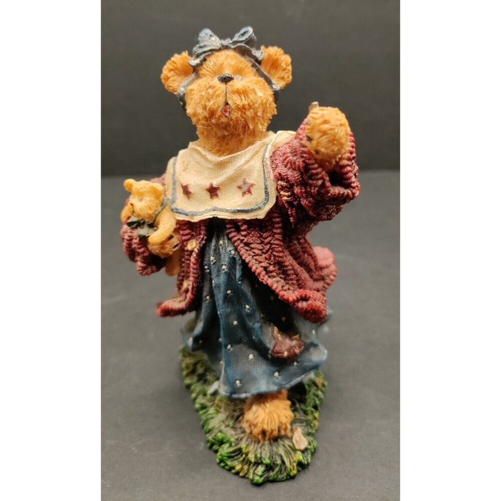 Boyds Bear Mamie Bearmerican Simple Pastimes {Missing Flower in her Hand}